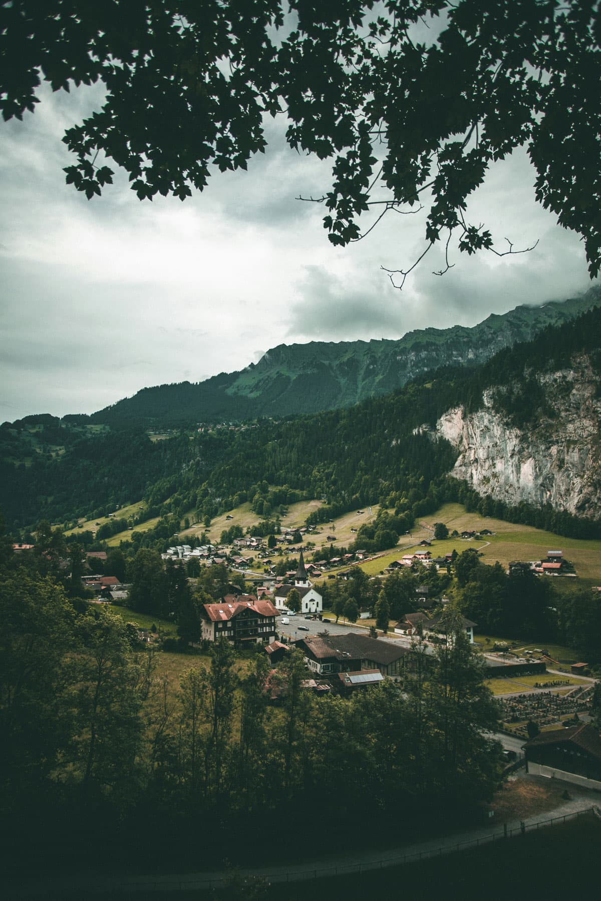 Bild von einem Dorf