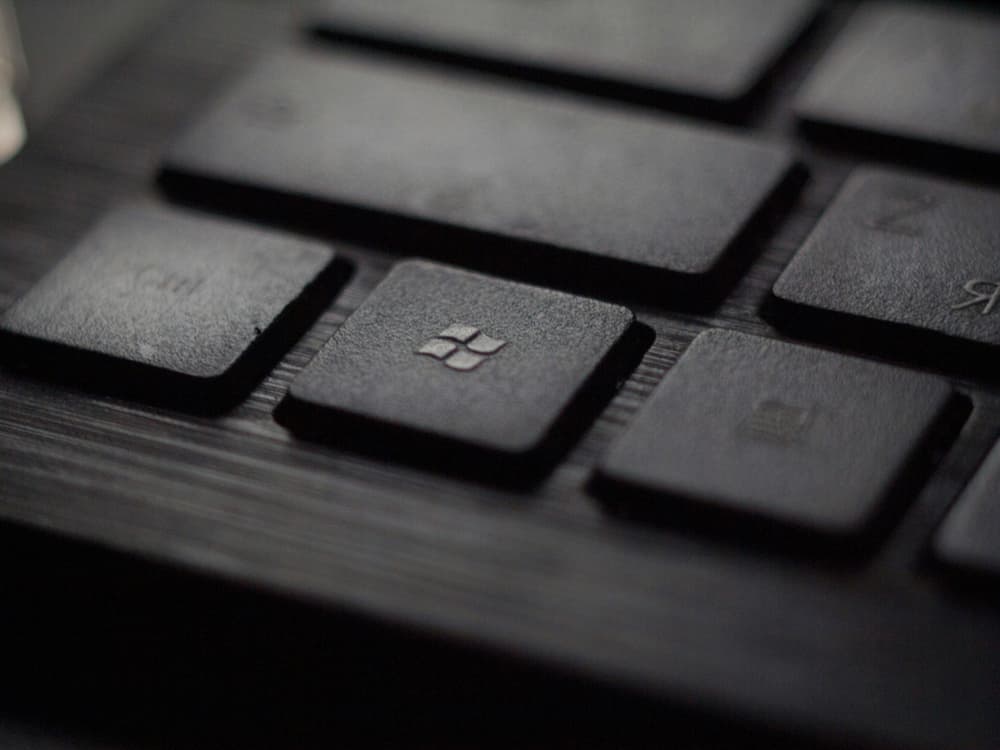 Bild von einer Tastatur