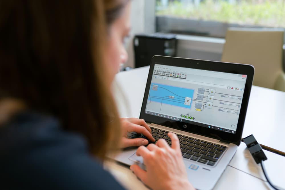 IT-Experte beim Testen