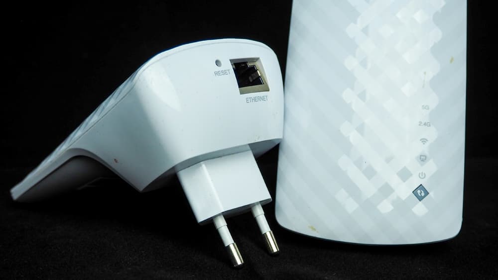 Wlan lösung mit Erweiterung, Bild von einem Stecker
