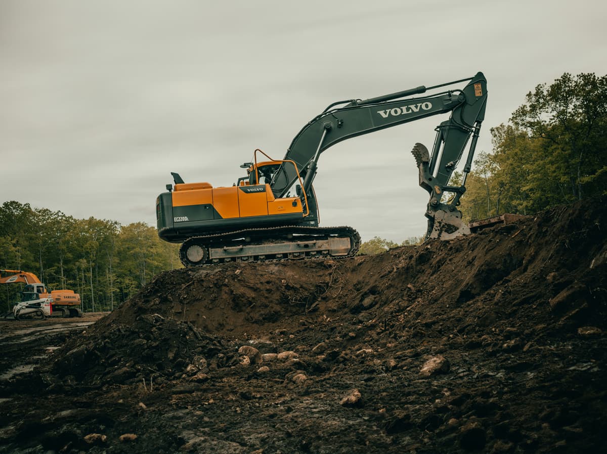 Bild von Bagger